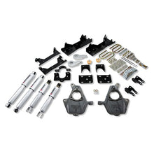 Load image into Gallery viewer, 546.76 Belltech Lowering Kit Chevy Silverado / GMC Sierra Ext Cab w/ Factory Front Torsion bar (05-06) Front And Rear - w/ or w/o Shocks - Redline360 Alternate Image