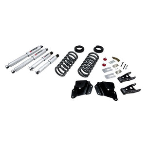 729.79 Belltech Lowering Kit Chevy Silverado / GMC Sierra Std Cab (99-06) Front And Rear - w/o or w/ Shocks - Redline360