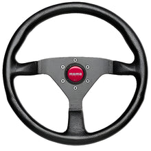 Load image into Gallery viewer, 199.95 MOMO Steering Wheel (Monte Carlo - Leather - Black / Red Stitch) 320mm / 350mm - Redline360 Alternate Image