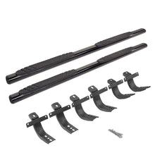 Load image into Gallery viewer, Go Rhino 4" OE Xtreme Oval Side Steps Ford Bronco 4 Doors (21-22) Textured Black or Polished - Textured Black Alternate Image