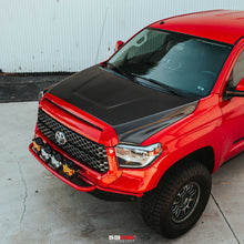 Load image into Gallery viewer, 1199.00 SEIBON Carbon Fiber Hood Toyota Tundra (2013-2021) OEM or TS Vented Style - Redline360 Alternate Image