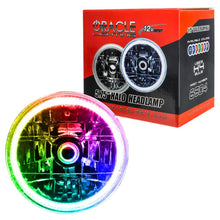 Load image into Gallery viewer, Oracle Sealed Beam Headlight Dodge Charger (66-74) [5.75" H5006/PAR46] White / Blue / Red / Amber / UV/Purple / ColorSHIFT - ColorSHIFT Alternate Image