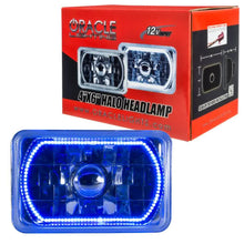 Load image into Gallery viewer, Oracle Sealed Beam Headlight Dodge Charger (77-87) [4X6" H4651/H4656] White / Blue / Red / Green / Amber / UV/Purple / ColorSHIFT - Blue Alternate Image