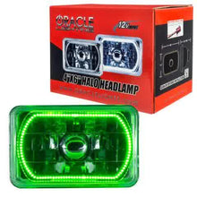 Load image into Gallery viewer, Oracle Sealed Beam Headlight Dodge Charger (77-87) [4X6" H4651/H4656] White / Blue / Red / Green / Amber / UV/Purple / ColorSHIFT - Green Alternate Image