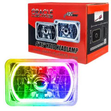 Load image into Gallery viewer, Oracle Sealed Beam Headlight Dodge Charger (77-87) [4X6" H4651/H4656] White / Blue / Red / Green / Amber / UV/Purple / ColorSHIFT - ColorSHIFT Alternate Image