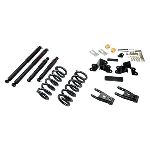 Belltech Lowering Kit Silverado/Sierra C1500 Ext Cab (88-98) Front And ...