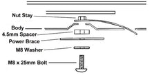 Load image into Gallery viewer, Cusco Power Brace Subaru Forester (2009-2013) Center / Rear - Floor Center Alternate Image