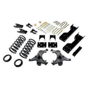 677.49 Belltech Lowering Kit Silverado/Sierra C1500 Ext Cab (88-98) Front And Rear - w/o or w/ Shocks - Redline360