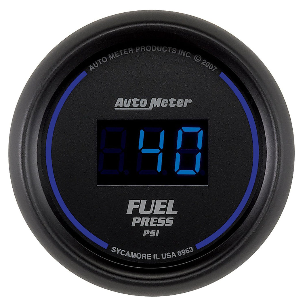 289.95 AutoMeter Cobalt Digital Fuel Pressure Gauge (2-1/16