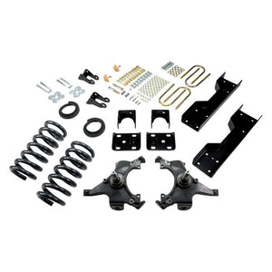 644.53 Belltech Lowering Kit Chevy Silverado / GMC Sierra C1500 Std Cab, ext 454 SS (88-91) Front And Rear - w/o or w/ Shocks - Redline360