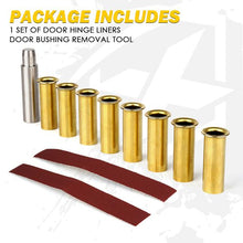 Load image into Gallery viewer, 24.99 Xprite 8PC Replacement Door Hinge Bushing Set Jeep Wrangler 4-Door JK JL (2007-2020) ZS-0126 - Redline360 Alternate Image