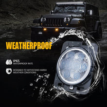 Load image into Gallery viewer, Xprite Fender Lights LED Side Marker Jeep Wrangler JK (2007 - 2018) Clear / Smoke - Clear Alternate Image