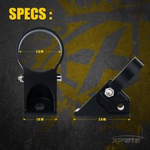 Load image into Gallery viewer, Xprite Universal Pillar Light Brackets Rollbar Mount - 1.2"/1.5"/1.75"/2" - 2.0" Alternate Image