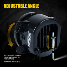 Load image into Gallery viewer, 299.99 Xprite 7" RGB LED Bluetooth Headlights Jeep Wrangler JK/JKU [w/ Fog Light Combo Kit] (2007-2018) HL-90W-G1-RGB-KIT - Redline360 Alternate Image