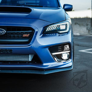 129.99 Xprite LED Fog Lights Subaru Impreza (12-16) WRX/STi (15-18) OverCast Series 4" 60W CREE - Redline360