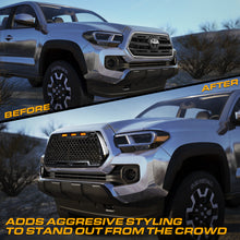 Load image into Gallery viewer, Xprite Horizon Grill Toyota Tacoma (2016-2019) w/ Amber LED Running Lights - Default Title Alternate Image
