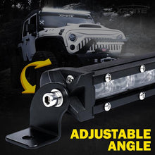 Load image into Gallery viewer, Xprite Flood Beam CREE LED Light Bar Ultra Thin Astro Series - 8"/14"/20"/26"/32"/38"/42'/44"/50" - 8" Alternate Image