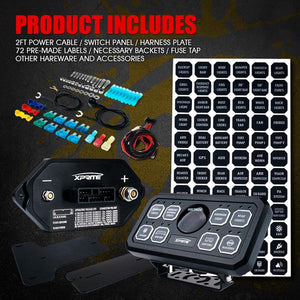 Xprite Rogue Series 8 Switch Panel Control System - CS-8SWITCH-G2