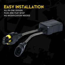 Load image into Gallery viewer, Xprite Reflex Series LED Headlight Canbus Anti-Flicker Resistor Decoder for 9005, H10, 9006, HB4 (1 Pair) HL-CANBUS-9005-G1 - Default Title Alternate Image