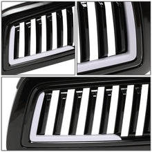 Load image into Gallery viewer, DNA Grill Dodge Ram 1500 (09-12) [Badgeless Vertical Slat Style] Glossy Black or Matte Black Alternate Image