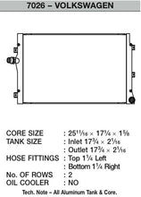 Load image into Gallery viewer, CSF Radiator VW Jetta (2006-2009) [Aluminum] Mirror Finish 7026 Alternate Image