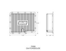 Load image into Gallery viewer, 215.95 B&amp;M Hi-Tek Deep Transmission Pan Pontiac [GM POWERGLIDE] (1963-1972) 70280 - Redline360 Alternate Image