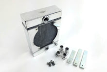 Load image into Gallery viewer, CSF Universal Drag Race / Tuck Radiator w/ 9-inch SPAL Fan - Polished or Black - Polished Alternate Image