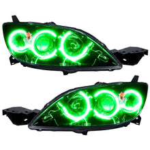 Load image into Gallery viewer, Oracle LED Headlight Halo Rings Mazda 3 (2004-2009) Multicolored RGB - White Alternate Image