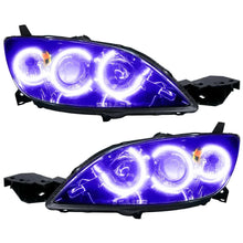 Load image into Gallery viewer, Oracle LED Headlight Halo Rings Mazda 3 (2004-2009) Multicolored RGB - White Alternate Image