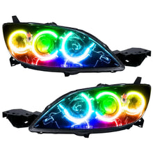 Load image into Gallery viewer, Oracle LED Headlight Halo Rings Mazda 3 (2004-2009) Multicolored RGB - ColorSHIFT w/o Controller Alternate Image