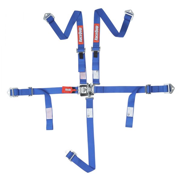 RaceQuip Youth Latch & Link SFi 16.2 [5 Point] Racing Harness Set - Bl