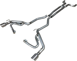 901.57 Solo Performance Street Race Catback Exhaust Chevy Camaro SS V8 L99/LS3 (10-15) 993927SL - Redline360