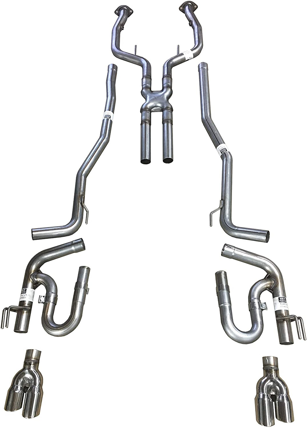 784.07 Solo Performance Exhaust Pontiac G8 (2008-2009) Street Race 2.5” Catback 994191SL - Redline360