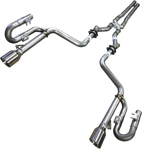 885.32 Solo Performance Exhaust Chrysler 300 V8 5.7 Hemi (05-10) 2.5" Street Race Catback 991179SL - Redline360