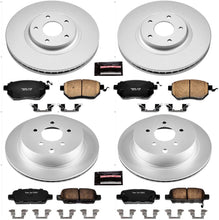 Load image into Gallery viewer, PowerStop Z17 Evolution Geomet Coated Rotor Brake Kit Infiniti FX35/FX45 (2003-2005) Nissan Murano (2003-2005)/(2009-2011) - Front Alternate Image