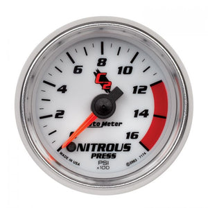 269.19 AutoMeter C2 Series Digital Nitrous Pressure Gauge (2-1/16") 7174 - Redline360