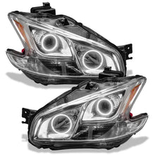 Load image into Gallery viewer, Oracle LED Headlight Halo Rings Nissan Maxima (2009-2013) Multicolored RGB - White Alternate Image