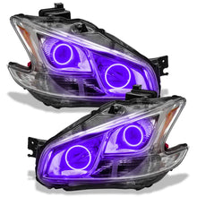 Load image into Gallery viewer, Oracle LED Headlight Halo Rings Nissan Maxima (2009-2013) Multicolored RGB - White Alternate Image