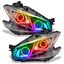 Load image into Gallery viewer, Oracle LED Headlight Halo Rings Nissan Maxima (2009-2013) Multicolored RGB - ColorSHIFT w/o Controller Alternate Image