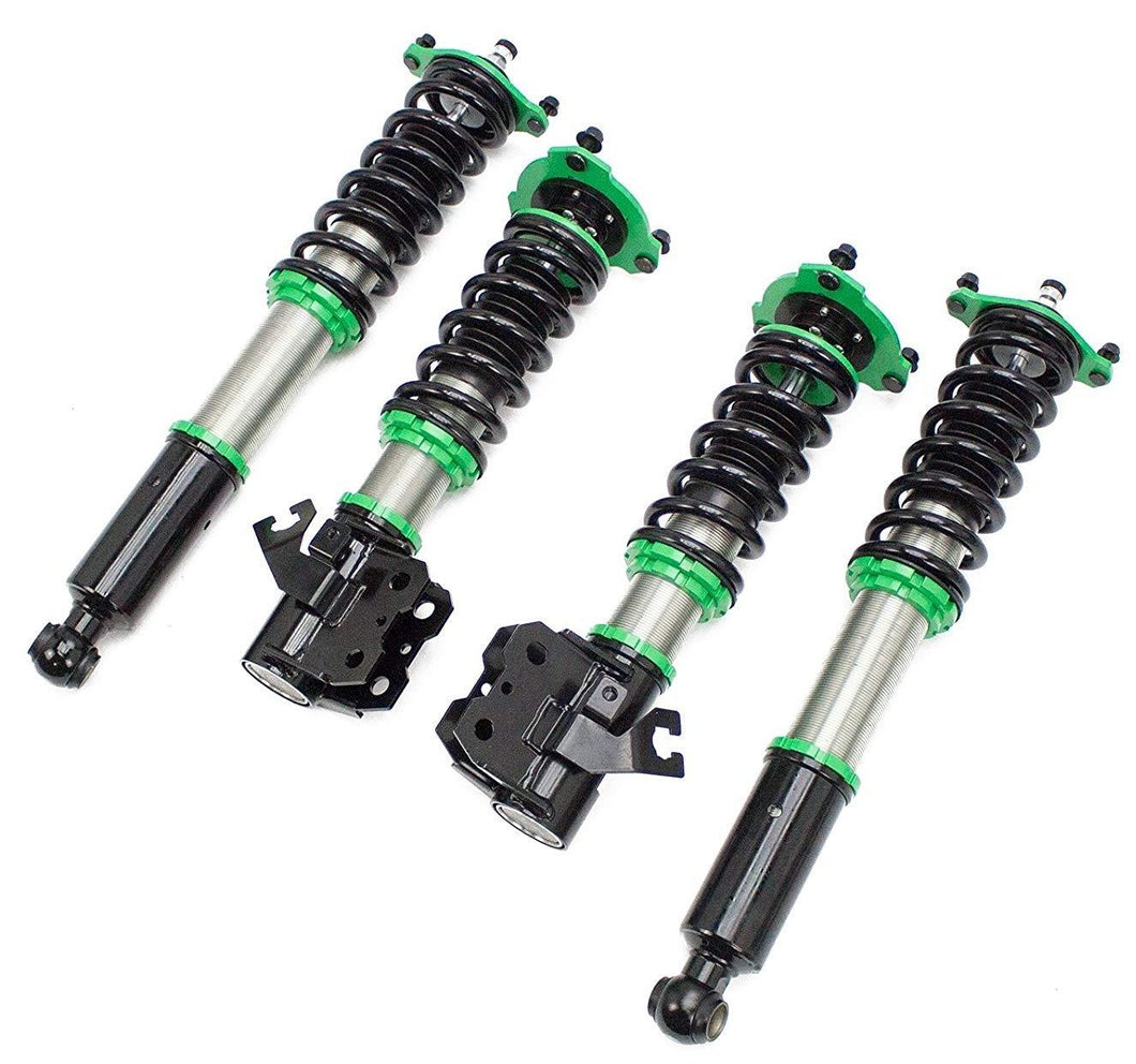 532.00 Rev9 Hyper Street II Coilovers Nissan 240SX S14 (95-98) w/ Front Camber Plates - Redline360
