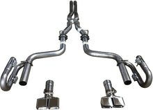 Load image into Gallery viewer, Solo Exhaust Dodge Challenger SRT8 6.1L/6.4L (08-14) 3" Performance Street Race X-3 Catback w/ Stock/Round/Square Tips - Quad Square Tips Alternate Image
