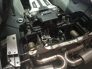 980.00 Rev9 Catback Exhaust Audi R8 V8 4.2L (08-15) w/ Mufflers or Muffler Delete (Track) - Redline360