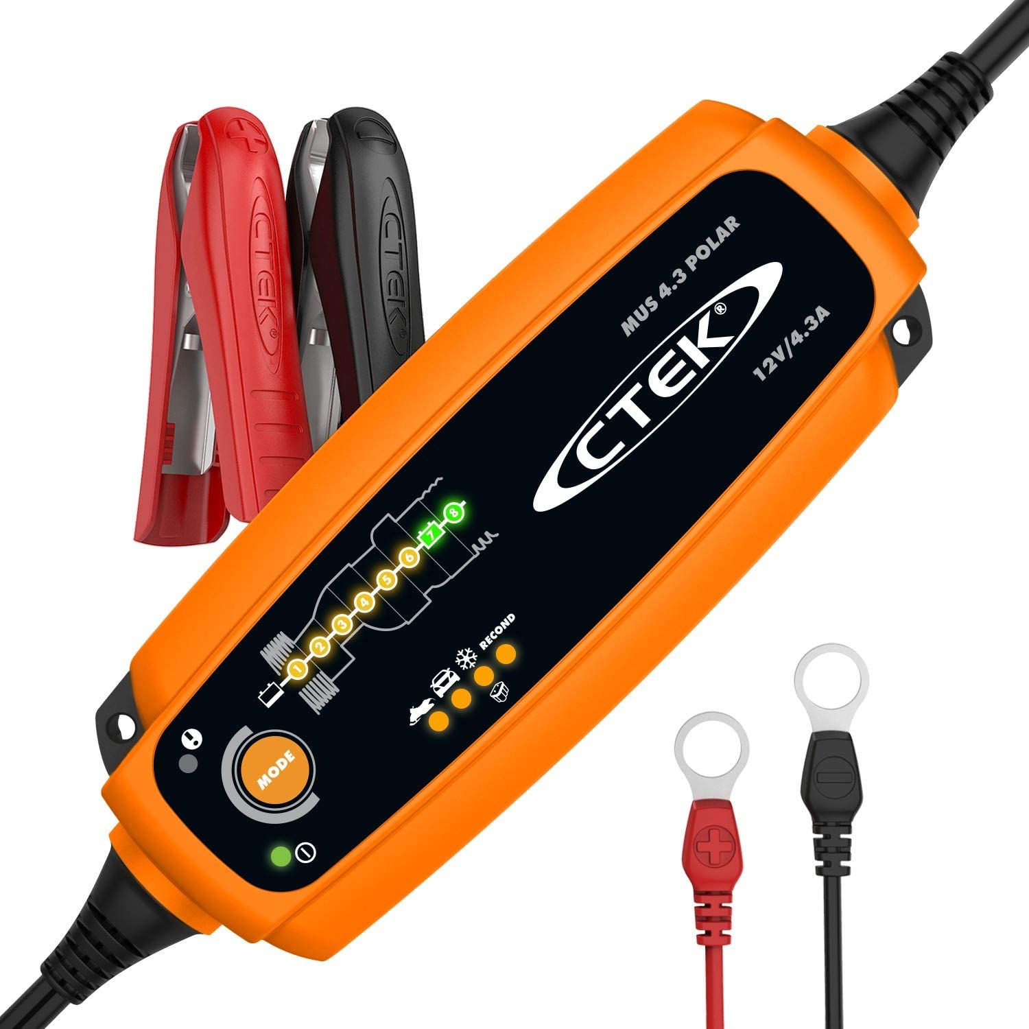 CTEK MUS 4.3 12V 充電器　バッテリー CTEK Battery Charger - MUS 4.3 Polar 12 Volt 4.3 Amp - 56-958