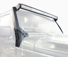 Load image into Gallery viewer, Go Rhino Windshield Light Mount Bracket Jeep Wrangler JK/JKU (07-18) [50 Light Bar] - Default Title Alternate Image