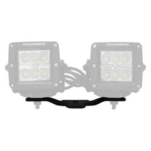 Load image into Gallery viewer, Go Rhino Hood Hinge LED Lights Mount Jeep Wrangler (18-21) [3" X 3" Dual Cube] Standard or Offset - Standard Alternate Image