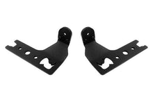 Load image into Gallery viewer, Go Rhino Center Hood LED Bars Mount Jeep Wrangler (18-21) 10" or 20" Single or Double Row - 10" LED Bar Mount / Double Alternate Image