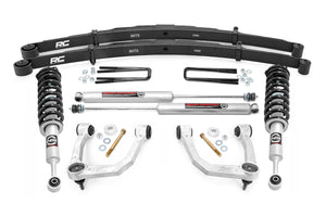 Rough Country Lift Kit Toyota Tacoma 4WD (2005-2022) [3.5" Lift Kit] w/ or w/o Leaf Springs