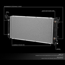 Load image into Gallery viewer, DNA Radiator GMC Sierra 5.3L / 6.2L V8 (14-16) [DPI 13398] OEM Replacement w/ Aluminum Core Alternate Image