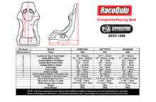 Load image into Gallery viewer, 499.95 RaceQuip FIA Composite Racing Seats (Fixed Back) Medium / Large / XL - Redline360 Alternate Image