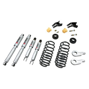 546.76 Belltech Lowering Kit Chevy Tahoe / Suburban 2WD/4WD (00-06) Front And Rear - w/o or w/ Shocks - Redline360